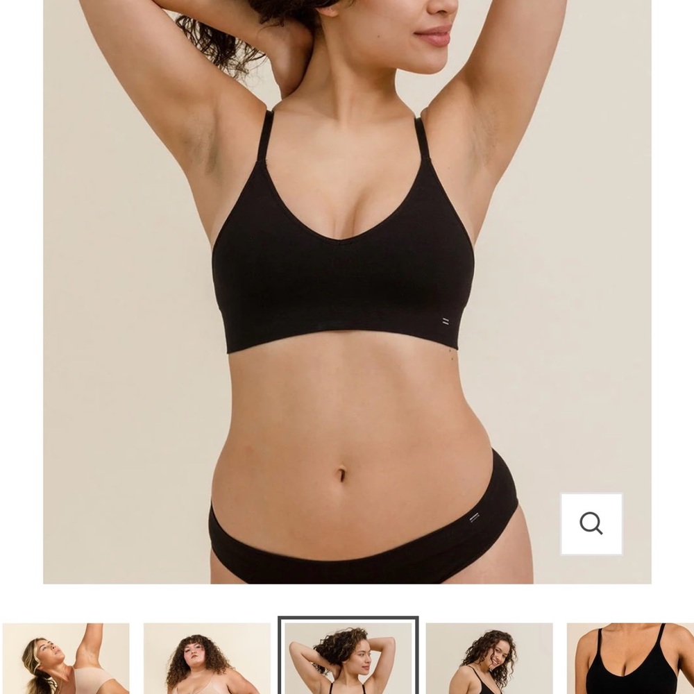 Merino wool bralette